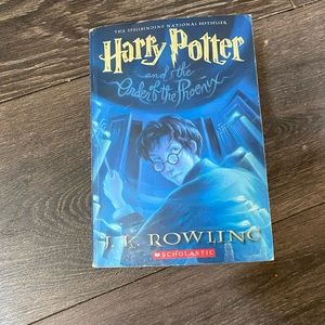 Harry Potter and the Order of the Phoenix by J. K. Rowling, Paperback Book